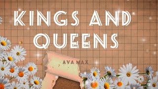 Kings and Queens - Ava Max ( lyrical video )
