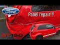 Fiesta ST150 rear quarter repair panel saved DTE