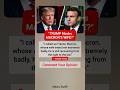 TRUMP vs MACRON: The Brutal Insult That Went Viral