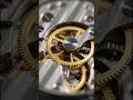 Revert Gear train Mechanism in watch #watch #revertgear #machine #automobile #cnc