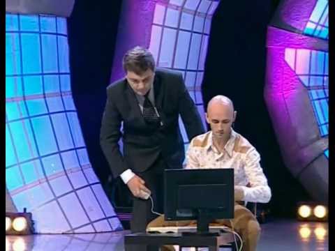 КВН Медведев и Путин у компьютера