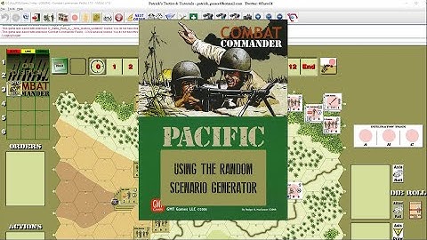 Combat Commander: Pacific - Random Scenario Generator - Game 1