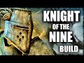 Skyrim se builds  the divine crusader  knights of the nine modded build