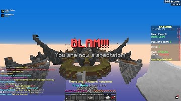 2 hackers in 4 games Hypixel Skywars