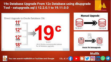 19c Database Upgrade From 12c Database using dbupgrade Tool -catupgrade.sql || 12.2.0.1 to 19.11.0.0