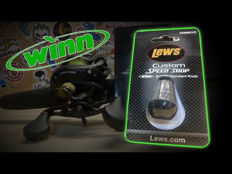 Upgrading My Lew's Classic Speed Stick Baitcaster - Lew's WINN GRIP KNOBS  Install 