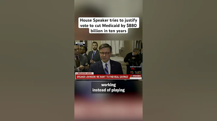 House Speaker Mike Johnson Tries to Justify $880 Billion Cut to Medicaid