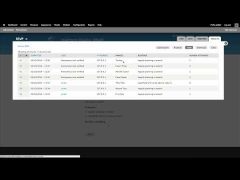 drupal console Managing Results with Webform