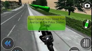 Crime City Police Bike Driver iOS Gameplay screenshot 2
