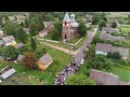 23 августа 2020 года. Крестный ход из Васкнарвы в Пюхтицкий монастырь