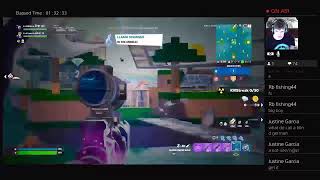 fornite with subscribers and nate's custom