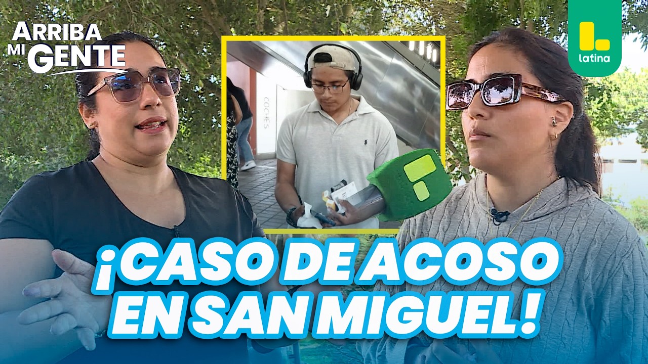 Hombre es detenido por denuncia de acoso en centro comercial de San Miguel 🚨| Arriba Mi Gente