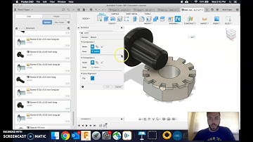 Creating a Component (Sub-assembly) - Fusion 360 19-20