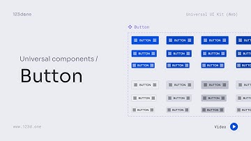 Exploring the Button Component | Universal UI Kit (Web)