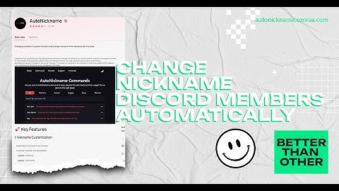 How to  use Auto Nickname in Discord Server!! Tutorial (Already Verified Now)