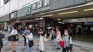 【高画質FHDお散歩ライブカメラ】池袋　散歩　Ikebukuro walking【live camera】