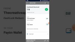 LIVE INSTANT PAYMENT FROM CASHLUCK APP |UNLIMTED HACK| PAYTM CASH EARNING APPS TAMIL 2021 screenshot 4