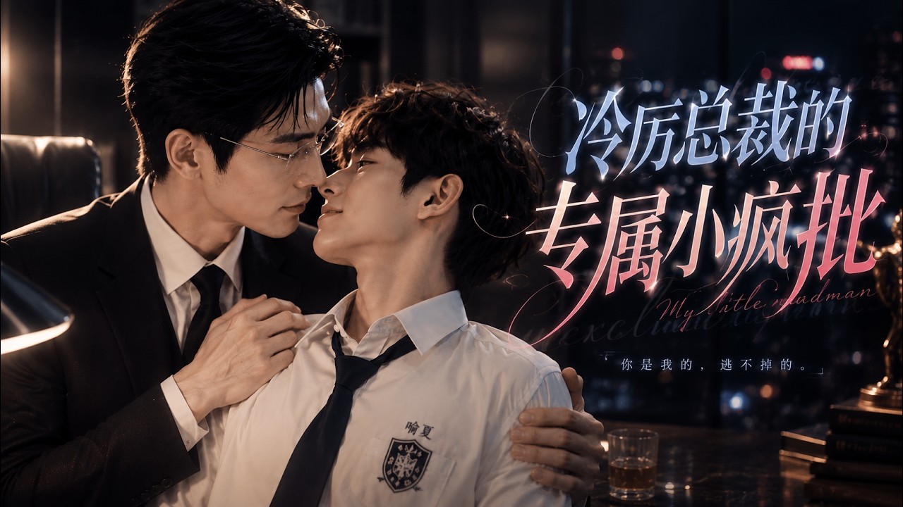 【双男主】最新漫剧《冷厉总裁的专属小疯批》EP03❤️少年偏执暗恋疯狂纠缠，高冷霸总彻底招架不住，刚到家门口，直接被少年强势抱住不肯松手（EP51~70 合集）# 漫剧 #双男主 #耽美 #漫剧