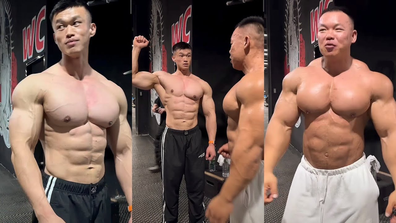 asian bodybuilder huge muscle