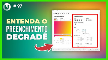 Como usar o preenchimento gradiente de modo profissional no Corel Draw?