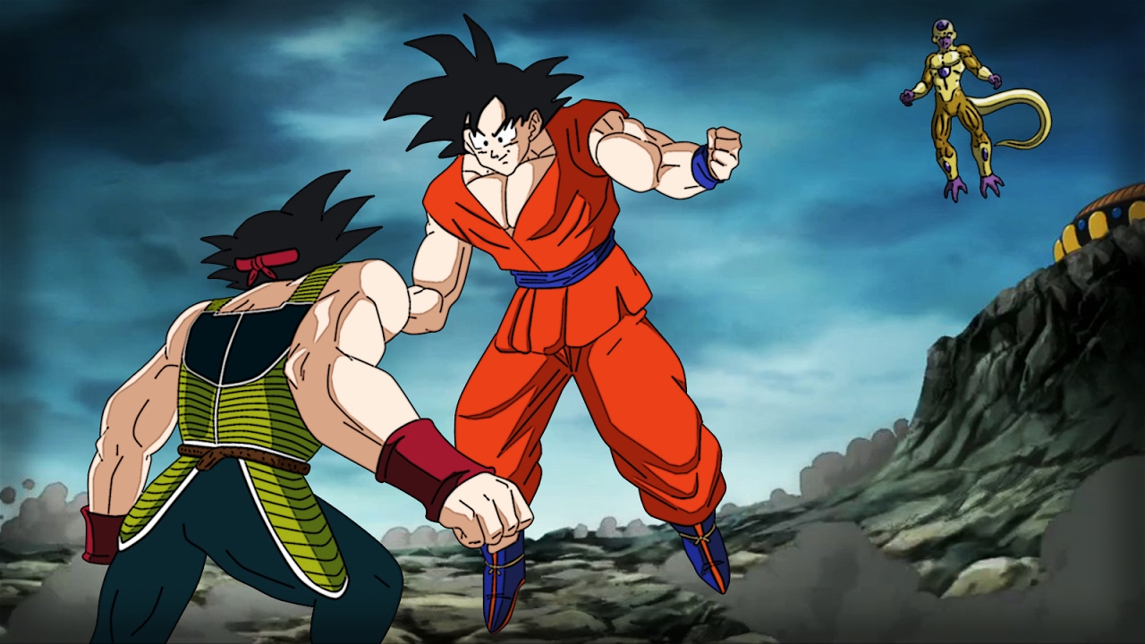 Bardock habla con goku