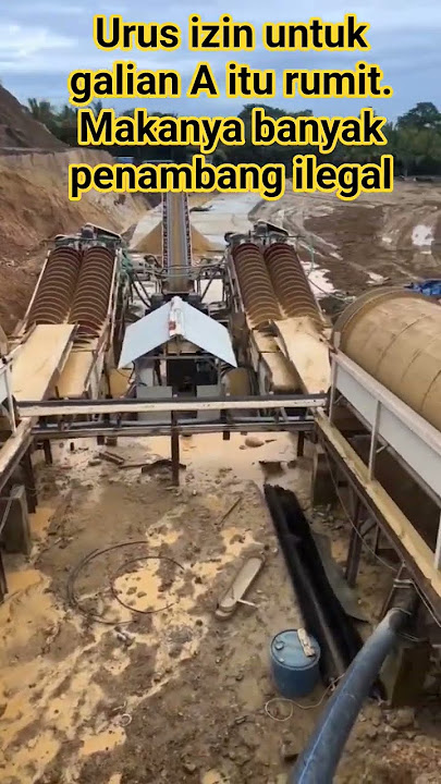 Mesin tambang semi modern #dj #lagu #djremix #equipment #gold #goldmining #goldriver