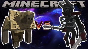 MUTANT HUSK VS MUTANT WITHER SKELETON - MINECRAFT 1.16.5 (MOB BATTLE)