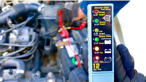 Battery and alternator testers from harborfreight @elchanojose