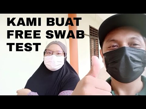 Kami pergi buat FREE SWAB TEST anjuran Selangkah Selangor