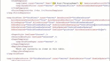 ASP.NET -DynamicData _CustomPages-VB