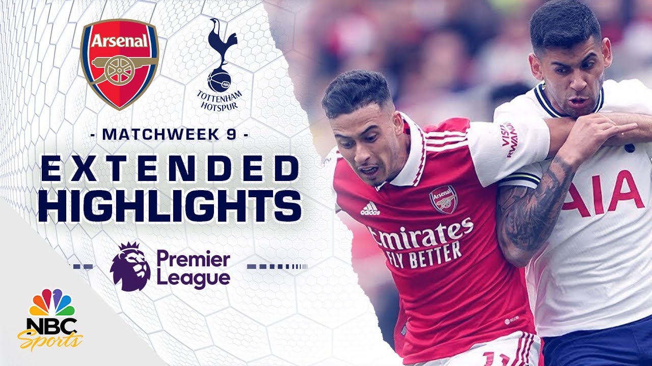 Download Arsenal v. Tottenham Hotspur | PREMIER LEAGUE HIGHLIGHTS | 10/1/2022 | NBC Sports