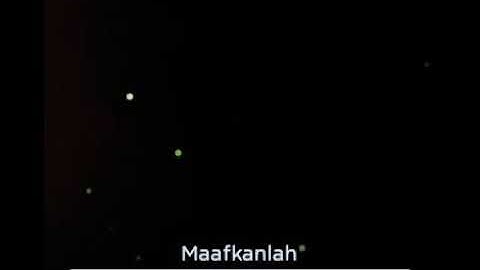 MAAFKANLAH - syamel (lirik)