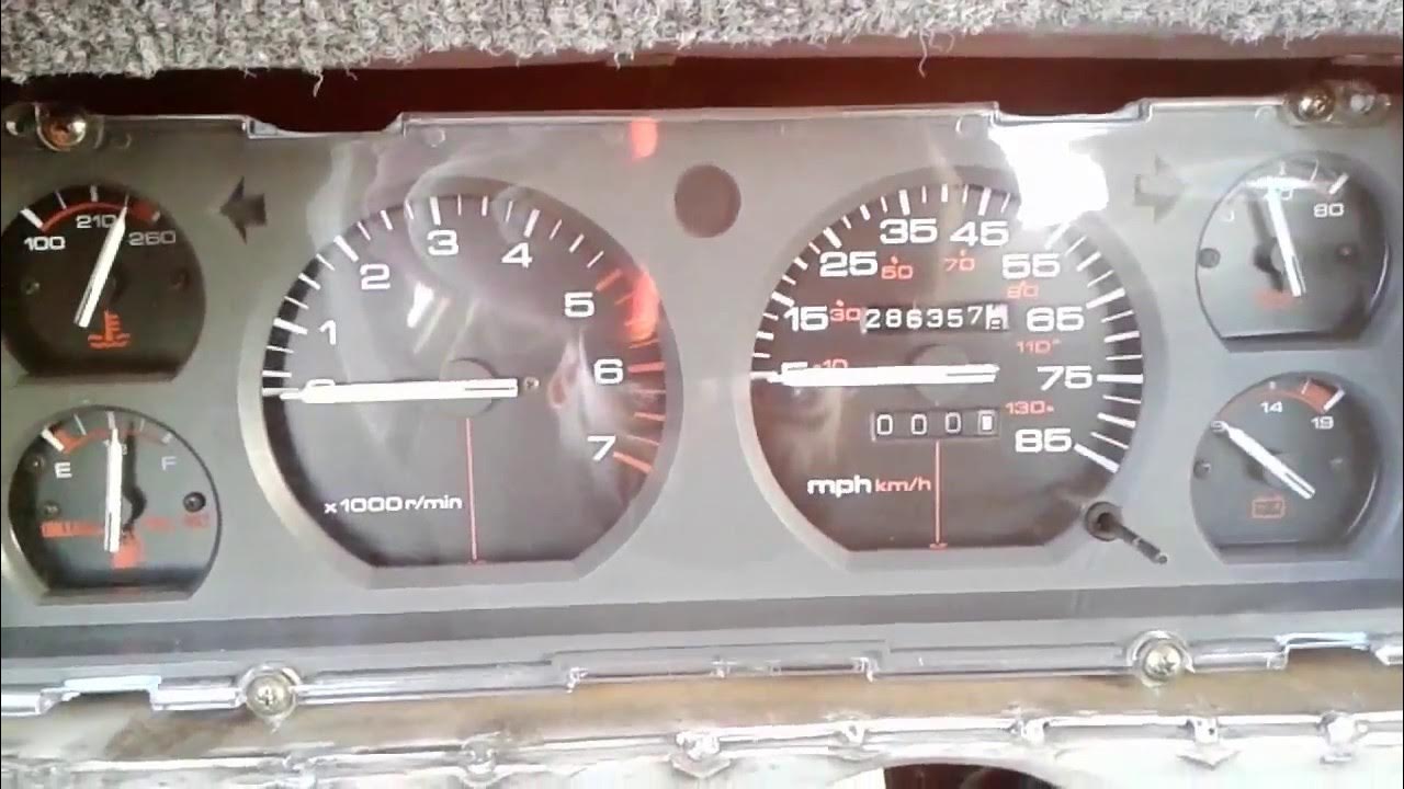 Jeep cherokee gauge cluster (tach) install YouTube