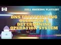 Dns Footprinting Overview &amp; Determining Operation System | Ethical Hacking Tutorial [7]