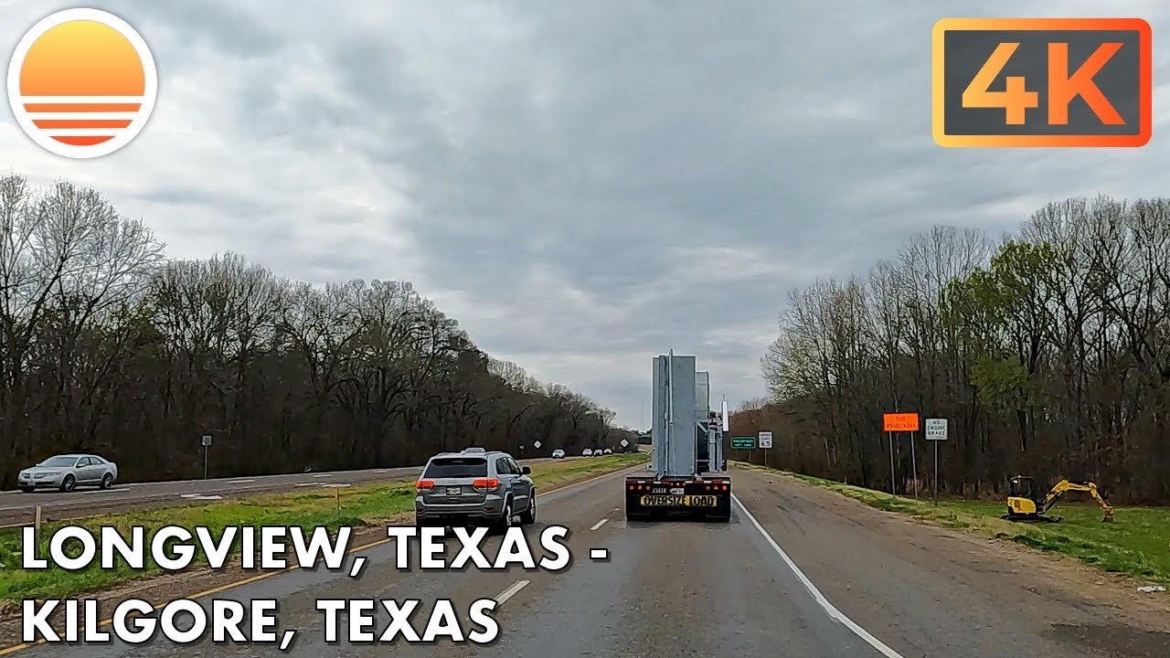 Longview, Texas to Kilgore, Texas!  Drive with me!