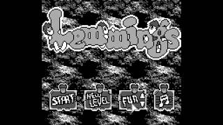 Game Boy Longplay [211] Lemmings (US) screenshot 4