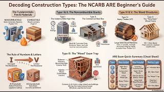 ARE Exam Prep: Construction Types for CE, PPD & PDD | ARE Lab