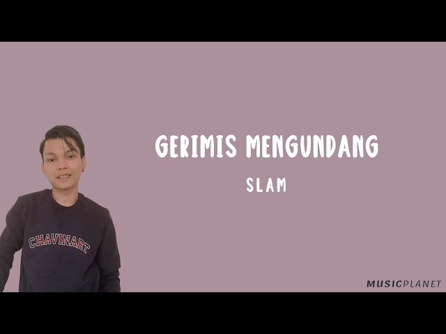 Gerimis Mengundang - Slam (Lirik Lagu Cover by Adlani Rambe dan Angga Candra) class=