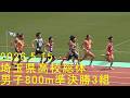 2026埼玉県高校総体 男子800m準決勝3組