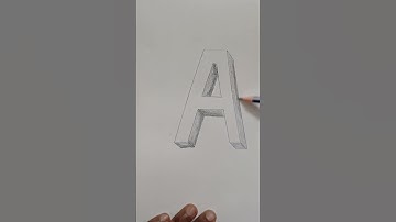 3d letter #shortsfeed #shortvideo #trending #youtubeshorts #3d #art #share #viral #subscribe #100