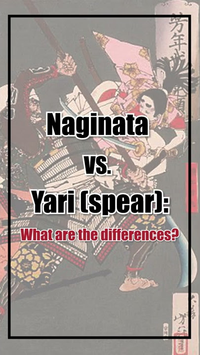 Naginata VS. Yari/Spear #Shorts