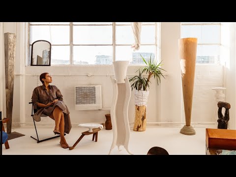 Video: Surrealistická nábytká jednotka inšpirovaná neustálym tokom: Volna tabuľka