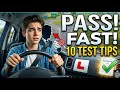 10 Quick Tips To Pass Your Driving Test First Time | Pass Fast & Easy