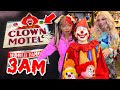 Staying OVERNIGHT At The MOST HAUNTED *CLOWN* Motel In America...