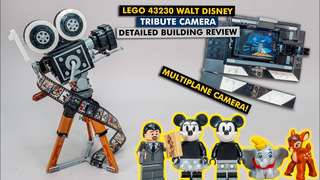 LEGO Disney 100 Walt Disney Tribute Camera (43230) Now Available