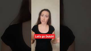 Що означає «go Dutch»? Фраза, яка вбереже твій гаманець 💰 #shortsukraine #english