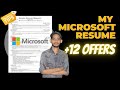 The resume that got me into microsoft  software engineer resume tips secret microsoft resume