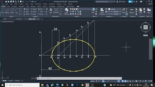 ellipse by general method || eccentricity method || in telugu