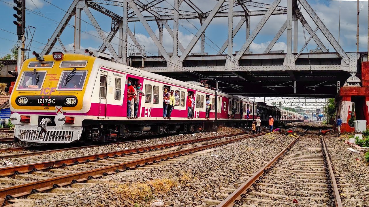 ICF made MEDHA EMU train in action: when it is crowded