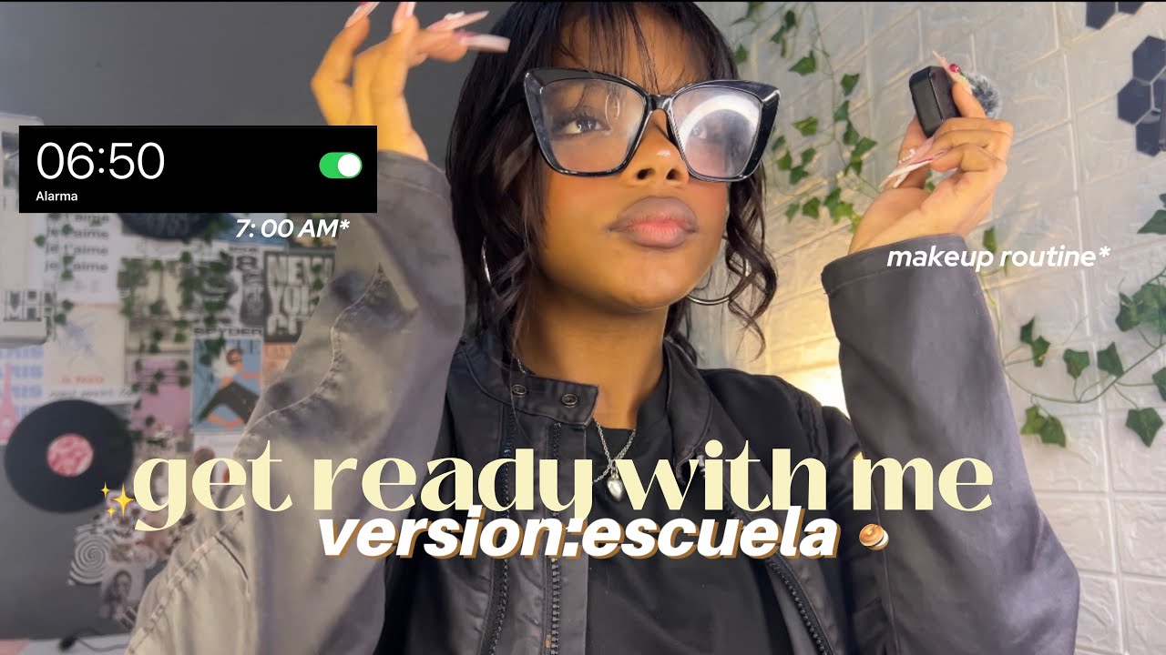 GRWM PARA LA ESCUELA🎀🏫|girltalk,maquillaje| ˊˎ★